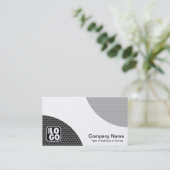 Wechselkurven - Spot texturiert Visitenkarte (Stehend Vorderseite)