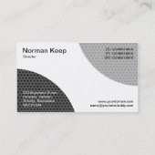 Wechselkurven - Spot texturiert Visitenkarte (Rückseite)