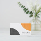 Wechselkurven - Texturiert Visitenkarte (Stehend Vorderseite)