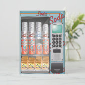 Wechselmaschine Einladung (Stehend Vorderseite)