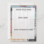 Wechselmaschine Einladung (Rückseite)