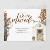 Wechseln der Announcement-Karte, Adresskarte änder Ankündigungspostkarte (Vorderseite)