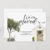 Wechseln der Announcement-Karte, Adresskarte änder Ankündigungspostkarte (Vorne/Hinten)