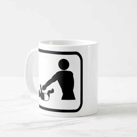 Wechseln des Windes Kaffeetasse (Vorderseite Links)