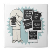 Wechseln in einem Instant Fliese (Vorderseite)