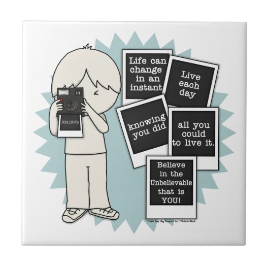 Wechseln in einem Instant Fliese (Vorderseite)