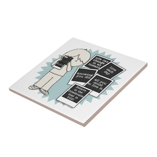 Wechseln in einem Instant Fliese (Seite)