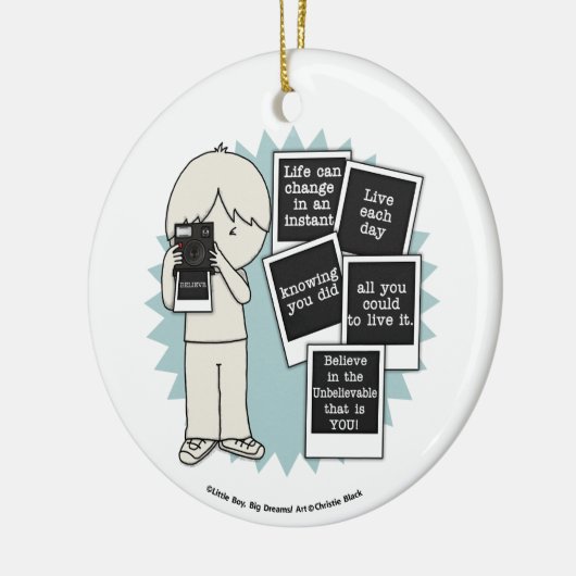 Wechseln in einem Instant Keramik Ornament (Links)