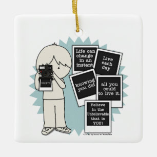 Wechseln in einem Instant Keramikornament