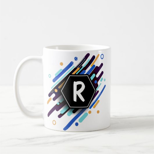 Wechseln zu einer beliebigen Anfangsfarbe für blau Kaffeetasse (Links)