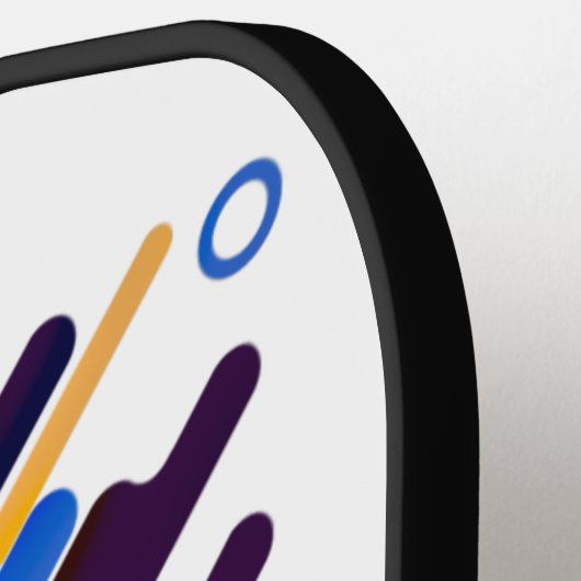 Wechseln zu einer beliebigen Anfangsstufe auf blau Pickleball Schläger (Linke Seite)