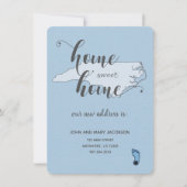 Wechseln zu "New Address Zuhause Sweet Zuhause NC" Einladung (Vorderseite)