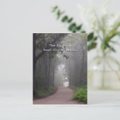 Wechseln zur neuen Länderadresse Ankündigungspostkarte (Stehend Vorderseite)