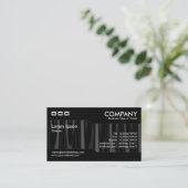 Wechselnd - Drapery 08 Visitenkarte (Stehend Vorderseite)