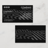 Wechselnd - Dunkle Maze Visitenkarte (Vorne/Hinten)