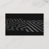 Wechselnd - Dunkle Maze Visitenkarte (Rückseite)