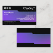 Wechselnd - weiche Farbverläufe Visitenkarte (Vorne/Hinten)