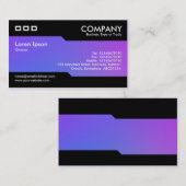 Wechselnd - weiche Gradienten-Visitenkarte Visitenkarte (Vorne/Hinten)