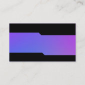 Wechselnd - weiche Gradienten-Visitenkarte Visitenkarte (Rückseite)