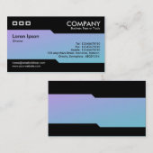 Wechselnd - weiche Gradienten-Visitenkarte Visitenkarte (Vorne/Hinten)