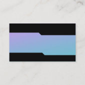 Wechselnd - weiche Gradienten-Visitenkarte Visitenkarte (Rückseite)