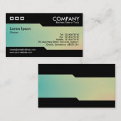 Wechselnd - weiche Gradienten-Visitenkarte Visitenkarte (Vorne/Hinten)