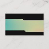 Wechselnd - weiche Gradienten-Visitenkarte Visitenkarte (Rückseite)