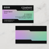 Wechselnd - weiche Gradienten-Visitenkarte Visitenkarte (Vorne/Hinten)