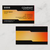 Wechselnd - weiche Gradienten-Visitenkarte Visitenkarte (Vorne/Hinten)