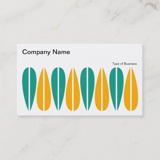 Wechselnde Blätter 01 Visitenkarte (Vorderseite)