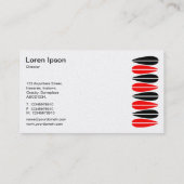 Wechselnde Blätter 07 Visitenkarte (Rückseite)