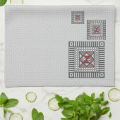 Wechselnde geometrische Handtuchhalter Küchentuch (Gefaltet)
