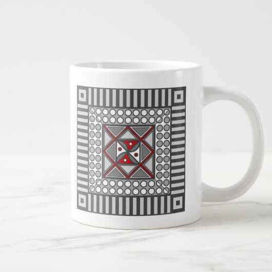 Wechselnde geometrische Tasse (Rechts)