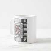 Wechselnde geometrische Tasse (Vorderseite Links)