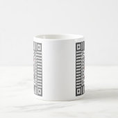 Wechselnde geometrische Tasse (Mittel)
