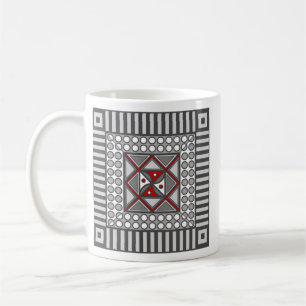 Wechselnde geometrische Tasse