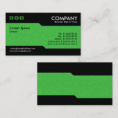 Wechselnde - helle grüne Textur Visitenkarte (Vorne/Hinten)