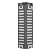 Wechselnder geometrischer Wärmespeicher Thermosbecher (Rückseite)