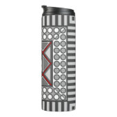 Wechselnder geometrischer Wärmespeicher Thermosbecher (Nach rechts gedreht)