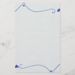 Wechselndes Herz-Spitzen-und Endergebnis Briefpapier