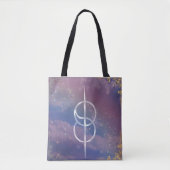 wechselndes Symbol in den Wolken Tasche (Vorderseite)