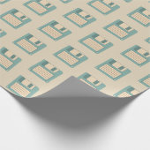 Wechselpapier für Computerdiskette Geschenkpapier (Ecke)