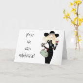 wechselseitiger Geburtstag, geteilter Geburtstag, Karte (Gelbe Blume)