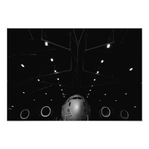 Wechselstrom - 17 Globemaster III sitzt in einem Fotodruck