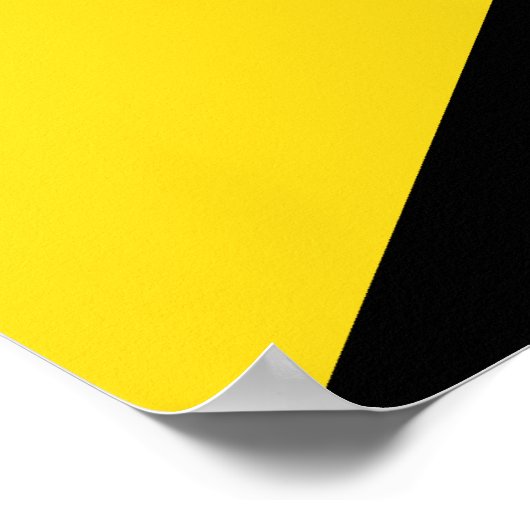 Wechselstrom-Flag-Druck Poster (Ecke)