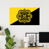 Wechselstrom-Flag-Druck Poster (Heimbüro)