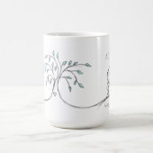 Wechselstrom-Herz EC Kaffeetasse (Mittel)