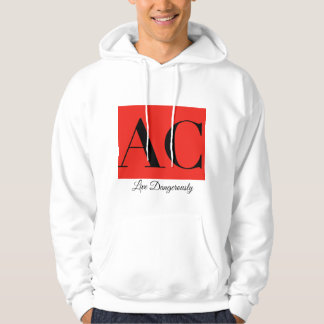 Wechselstrom-Kleidungs-Logo-und Motto-mit Kapuze Hoodie