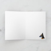 WECHSELSTROM, Pinguin in einem Smoking, welches Karte (Innenseite)