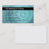 Wechselstrom reparieren das Abkühlen Visitenkarte (Vorne/Hinten)